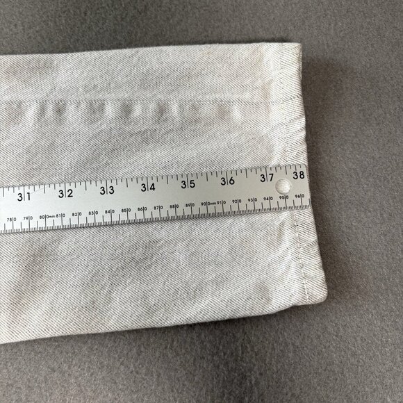 Naked & Famous Weird Guys Pants Men’s 31 White Selvedge Red Line Jeans Denim - Picture 10 of 16